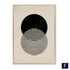 Modern Vintage Black Poster Abstract Wall Art Canvas Painting